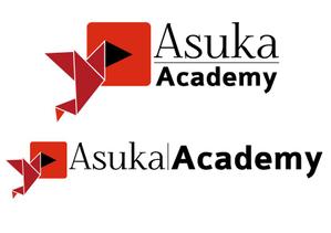 figfig (figfig1969)さんの海外トップ大学の講義を学べるネットの学校「Asuka Academy」、ロゴ制作依頼への提案