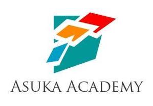 acve (acve)さんの海外トップ大学の講義を学べるネットの学校「Asuka Academy」、ロゴ制作依頼への提案