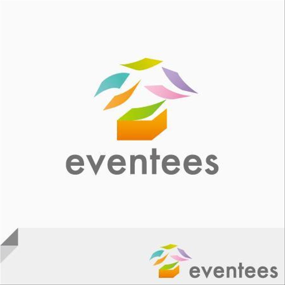 イベントの検索、予約サイト、「eventees」のロゴの制作をお願い致します