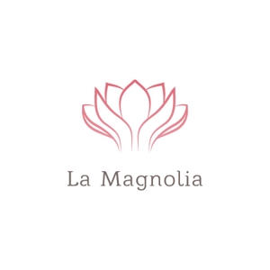 alne-cat (alne-cat)さんのエステサロン「La Magnolia」のロゴへの提案