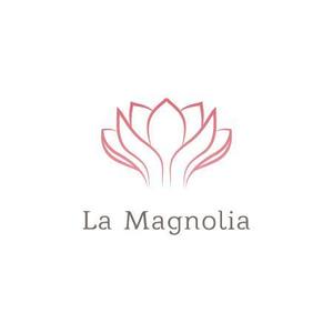alne-cat (alne-cat)さんのエステサロン「La Magnolia」のロゴへの提案