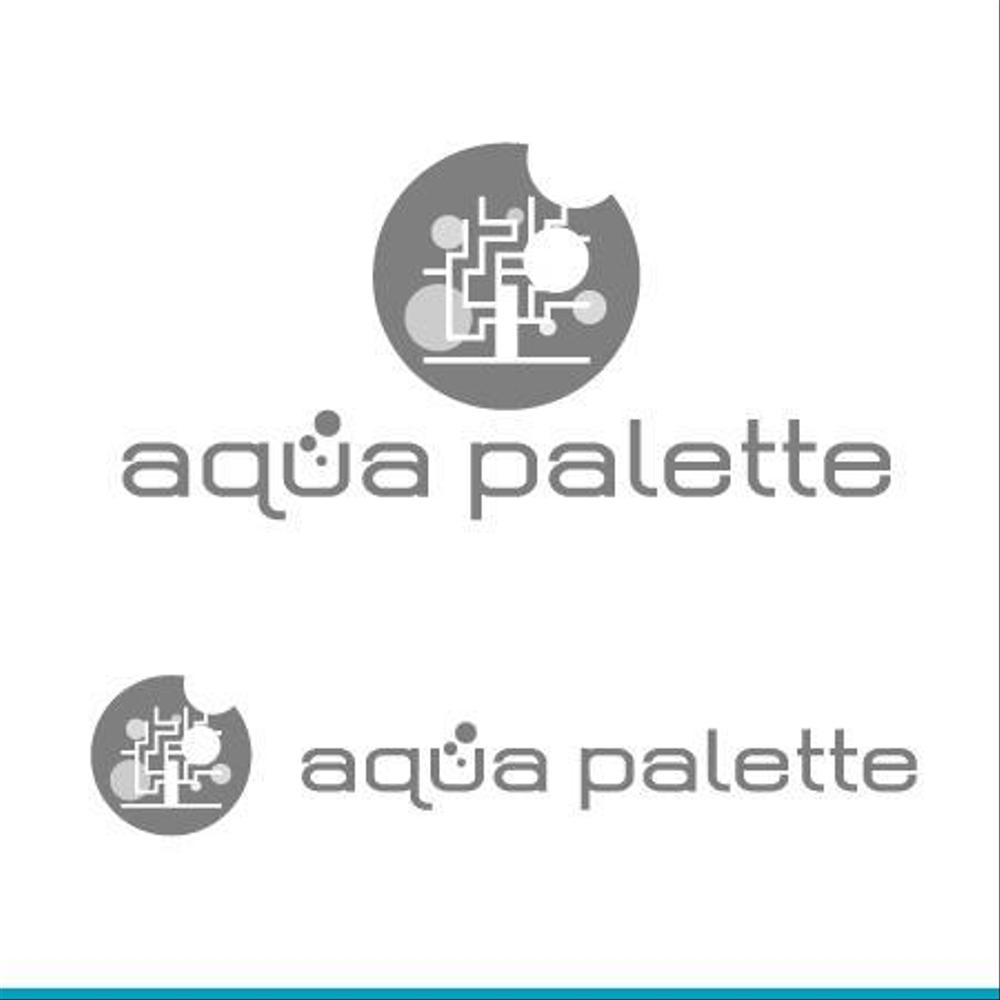 【急募】サンゴ専門店『aqua palette』のロゴ