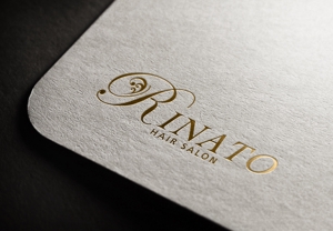 Riku5555 (RIKU5555)さんのhair salon 店名　RINATO の　ロゴ作成への提案