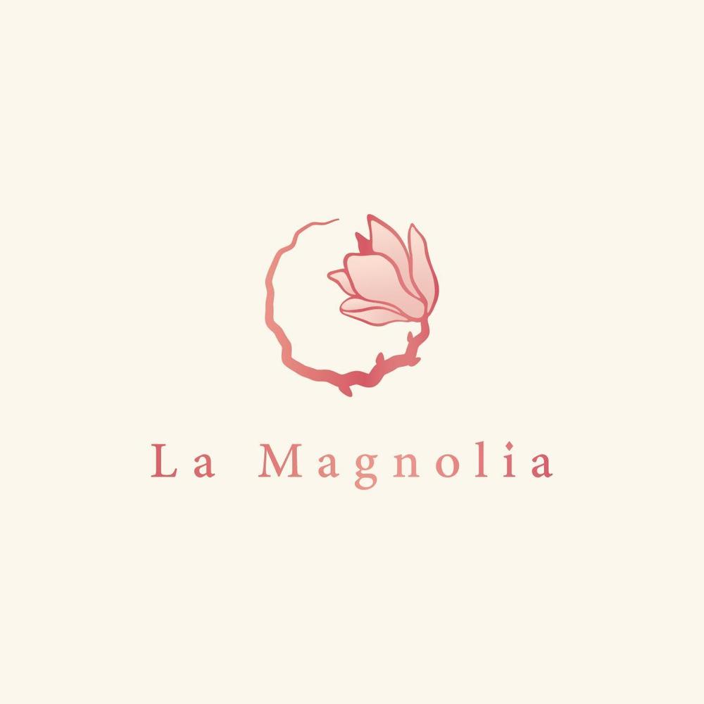 エステサロン「La Magnolia」のロゴ