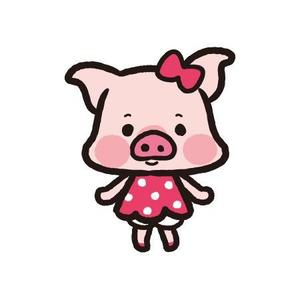 koromiru (koromiru)さんのかわいい動物(ミニブタ)のイラストへの提案