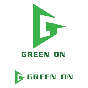 さんのスポーツ商品ブランド　GREEN ON　のロゴ制作への提案