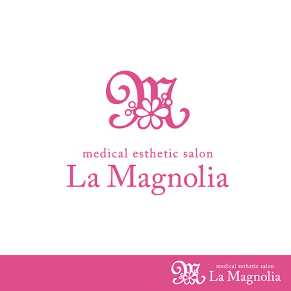 エステサロン「La Magnolia」のロゴ