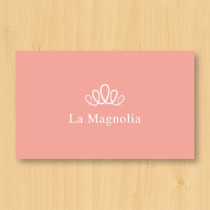tanaka10 (tanaka10)さんのエステサロン「La Magnolia」のロゴへの提案