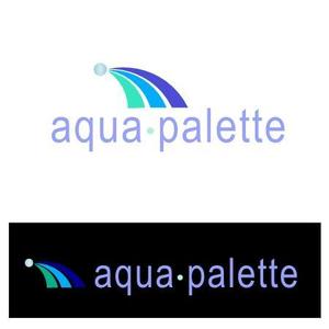 seven7colors (pondepurin)さんの【急募】サンゴ専門店『aqua palette』のロゴへの提案
