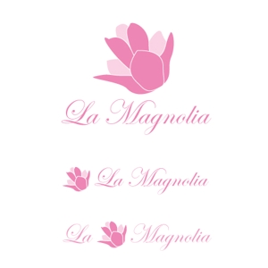 アトリエ ダンジョン (atelierdungeon)さんのエステサロン「La Magnolia」のロゴへの提案