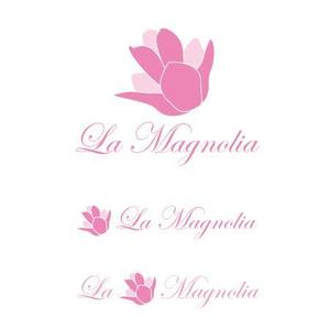 アトリエ ダンジョン (atelierdungeon)さんのエステサロン「La Magnolia」のロゴへの提案