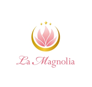yuko asakawa (y-wachi)さんのエステサロン「La Magnolia」のロゴへの提案