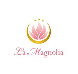 yuko asakawa (y-wachi)さんのエステサロン「La Magnolia」のロゴへの提案