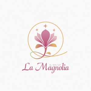 mae_chan ()さんのエステサロン「La Magnolia」のロゴへの提案