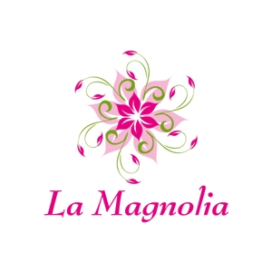 ルフィー (onepice)さんのエステサロン「La Magnolia」のロゴへの提案