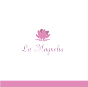 splash ()さんのエステサロン「La Magnolia」のロゴへの提案
