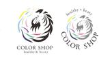 choutarougai127さんのヘアカラー専門店「COLOR SHOP   healthy & beaty」のロゴマークへの提案