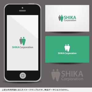 サクタ (Saku-TA)さんの歯科医院支援会社「シカ・コーポレーション」のロゴへの提案