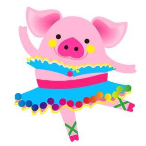 millmi (millmi)さんのかわいい動物(ミニブタ)のイラストへの提案