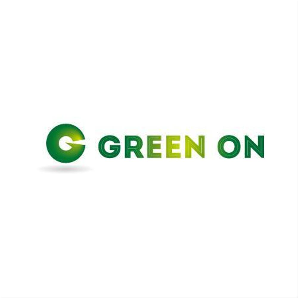 スポーツ商品ブランド　GREEN ON　のロゴ制作