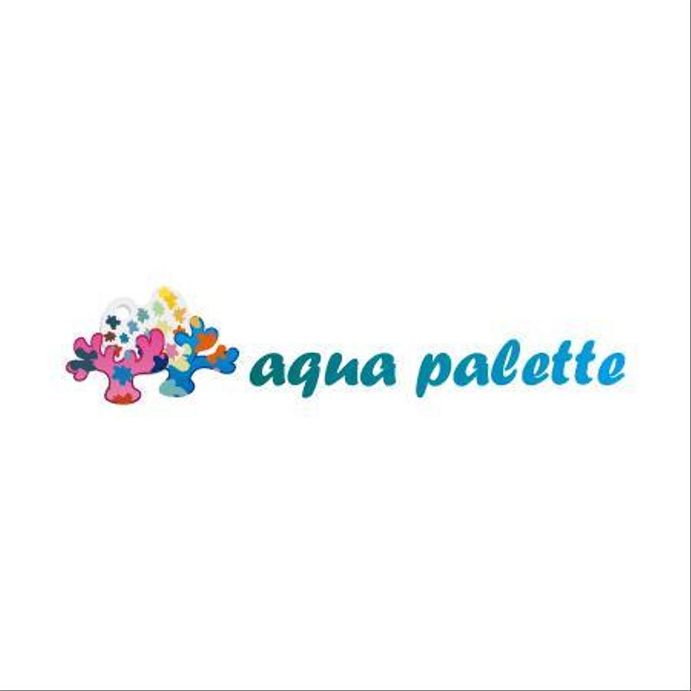 【急募】サンゴ専門店『aqua palette』のロゴ