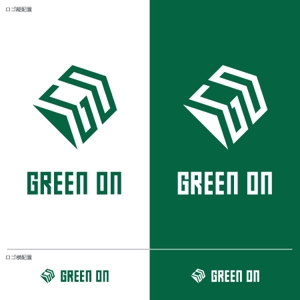 take5-design (take5-design)さんのスポーツ商品ブランド　GREEN ON　のロゴ制作への提案