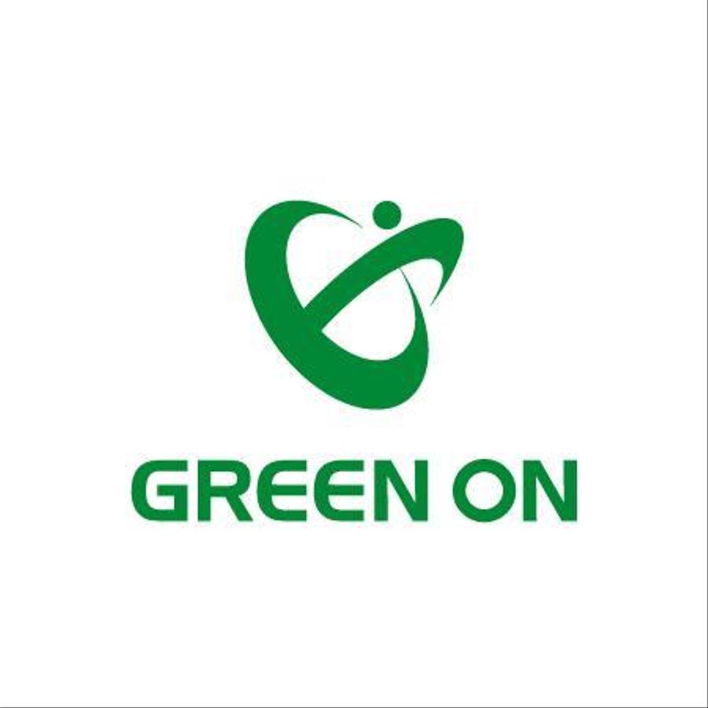 スポーツ商品ブランド　GREEN ON　のロゴ制作