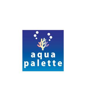 elevenさんの【急募】サンゴ専門店『aqua palette』のロゴへの提案