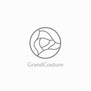 designdesign (designdesign)さんの新規オープンのウエディングドレスショップ「Grand Couture」のロゴ制作への提案