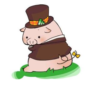 いなほ (bluecho)さんのかわいい動物(ミニブタ)のイラストへの提案
