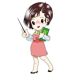 marumero (marumero)さんの先生・教師のキャラクターデザインへの提案