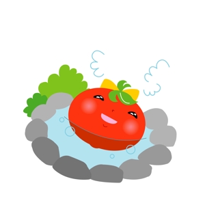 キムラマキコ (makiran)さんのかわいいトマトのイラストへの提案