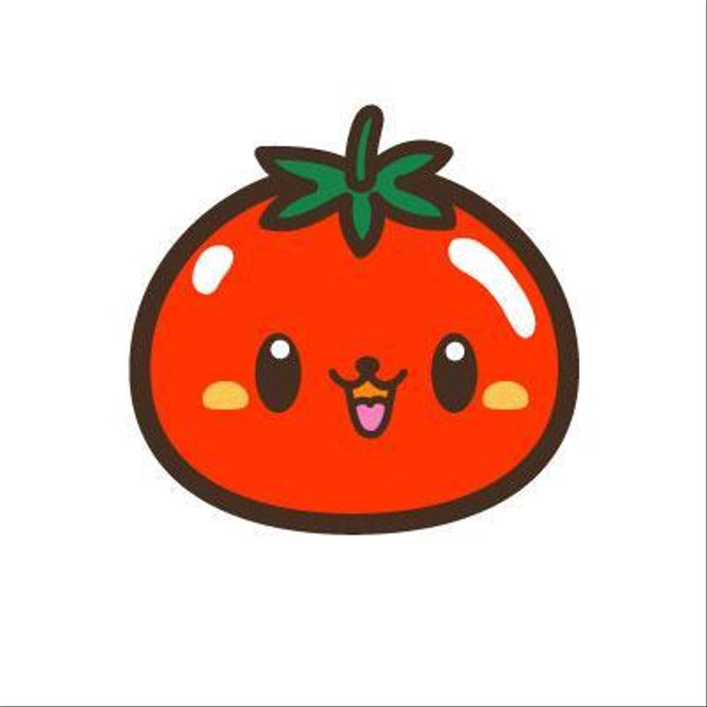 かわいいトマトのイラスト