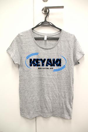 yokozoh (yokozo)さんの「けやきひろば　春のビール祭り」Ｔシャツデザイン（レディース用）への提案