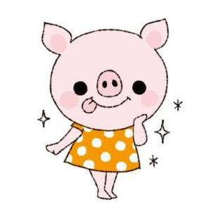orange design (orange01)さんのかわいい動物(ミニブタ)のイラストへの提案