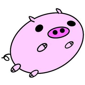 yusamiya (yusamiya)さんのかわいい動物(ミニブタ)のイラストへの提案