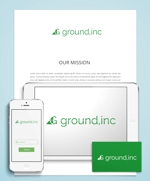 microghostさんのインターネット販売会社「G ground,inc」のロゴへの提案