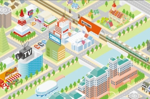 bec (HideakiYoshimoto)さんの仮想の街をイメージしたイラスト制作への提案