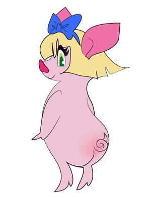 山本　利恵子 (R_Yamamoto)さんのかわいい動物(ミニブタ)のイラストへの提案
