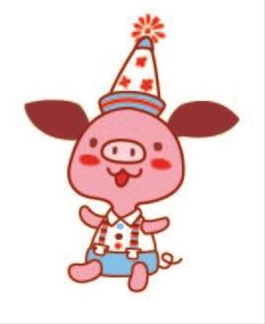 M-studio (ishikawa2014)さんのかわいい動物(ミニブタ)のイラストへの提案
