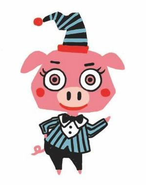 M-studio (ishikawa2014)さんのかわいい動物(ミニブタ)のイラストへの提案