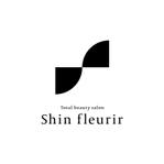 skyblue (skyblue)さんのトータルビューティーサロン「Ｓｈｉｎ　ｆｌｅｕｒｉｒ」のロゴへの提案