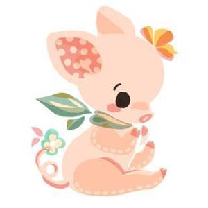 カタコリ ()さんのかわいい動物(ミニブタ)のイラストへの提案