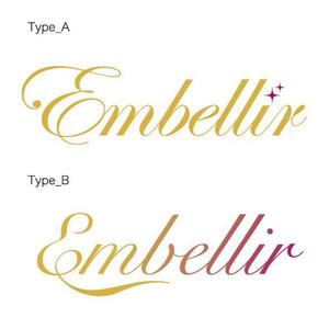 M53_design (kkkkk308)さんの化粧品メーカー会社　社名「Embellir」のロゴ　への提案