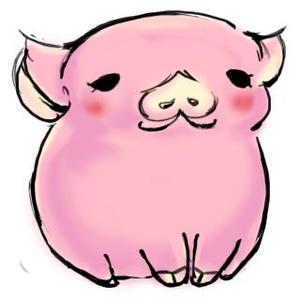 matsu_e (matsu_mori)さんのかわいい動物(ミニブタ)のイラストへの提案