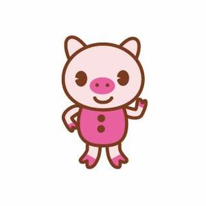 shiminishi051さんのかわいい動物(ミニブタ)のイラストへの提案
