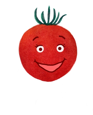 bun1さんのかわいいトマトのイラストへの提案