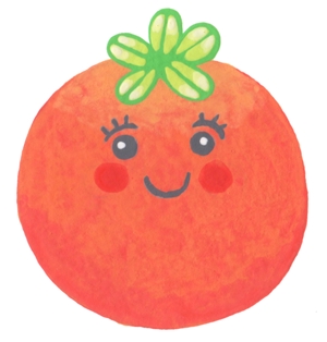 おかただひこ (okaoka1547)さんのかわいいトマトのイラストへの提案
