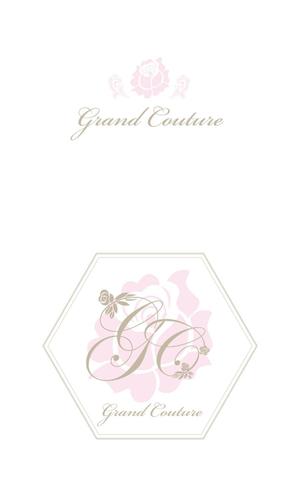 Miwa (Miwa)さんの新規オープンのウエディングドレスショップ「Grand Couture」のロゴ制作への提案