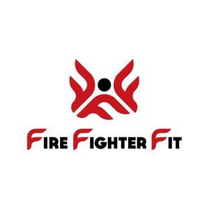 at203260さんの元消防士フィットネストレーナー「Fire Fighter Fit」ロゴへの提案